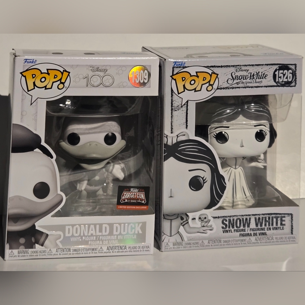 Funko Pop Disney's Snow White & Donald Duck